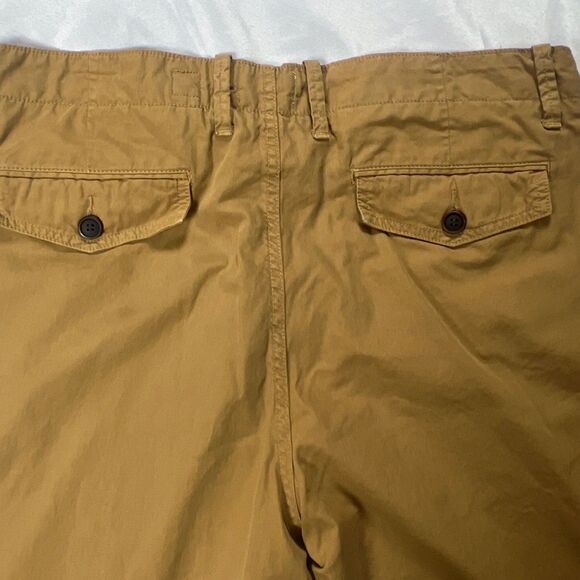Lucky Brand Chino Pants Men's Size 36 Tan Flap Pockets - Picture 8 of 14